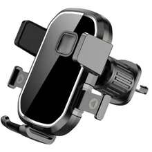 Adjustable Car Phone Holder, Dashboard Air Vent Mount Holder, Suction Cup/Hook Type Holder, Fits 4-7 Inch Smartphones - Multicolor - View 8