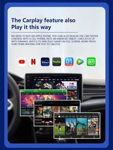 Magic AI Box Wireless CarPlay Adapter, Fast Car Video Box Plug And Play, Easy Setup, Supports/TF Card Streaming, Equalizer And Other Functions, Compatible With Factory Wired Android Auto Models - Magic AI Box Wireless CarPlay Adapter - View 5