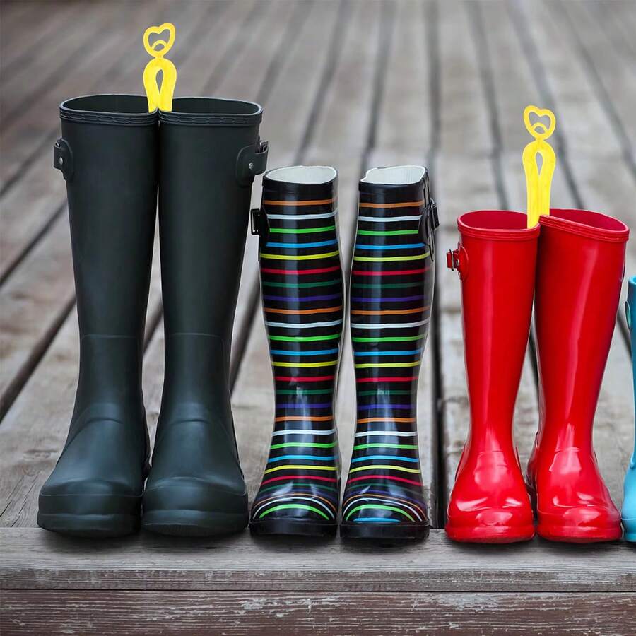 1pc/2pcs Autumn/Winter Boot Shaper, Long/Mid/Tall Boot Internal Support Clip, Wrinkle Prevention, Shape Retention, Assist Boot Shaper, Strong Boot Clip, Prevent Deformation, Maintain Shape, Long-Term Use High Heel Shoe Display Stand - Random Color - View 1