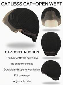 24-Inch Lace Front Curly Wavy Wig, Black Loose Curly Roman Curl Elastic Wig, Heat Resistant Synthetic Fiber Wig Suitable For Daily Wear - Black - View 9