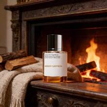 Perfume Unisex Ambery Saffron, Aroma Caluroso y Sofisticado, Larga Duración, Ideal para Ocasiones Especiales - Floral - Ver 2