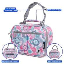 Bolsa de almuerzo de JJWorld New York Cody Cody - Frambuesa azul - Ver 3
