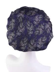 1 chiếc băng đô ngủ bằng satin, mũ ngủ rộng vành co giãn, mũ tắm mềm mại thoáng khí. - Nhiều màu - Xem 4