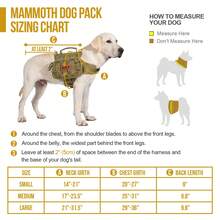 Mochila para perros medianos y grandes, mochila de nailon para perros, mochila táctica para mascotas, con bolsillos laterales para senderismo, senderismo, senderismo, entrenamiento, correr (marrón, mediano) - Cafetería - Ver 6