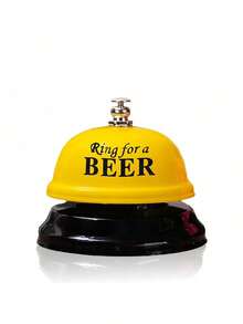 Joivida 1pc Cartoon Metal Handheld Service Bell In Yellow Pink Coffee Color For Restaurant Reception Pet Training Game Teacher Lunch Bar Or Hotel Best Gifts Birthday Graduation - Yellow - View 5