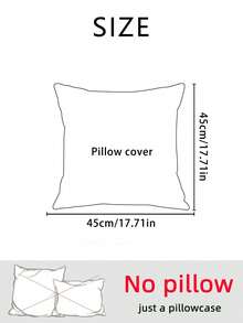 1件装黑白扭纹图案ins风毛绒抱枕套，3D提花设计简约卧室床头靠垫，单面毛绒，不含枕芯 - 黑與白 - 查看 3