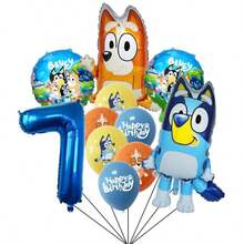 11pcs Theme Birthday Party Decoration Set, Including And Bingo Shaped Foil Balloons, Number Decor, Suitable For Birthday Party And Theme Party - Set - View 8