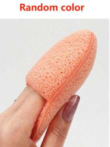 1/4/8 Pieces Of Deep Cleaning Exfoliating Sponge, Water Droplet Glove Style Face Wash Foam, Finger Cots, Glove Style, Reusable, Removes Blackheads And Deep Cleaning Dirt, Suitable For Beauty And Skincare, Cleansing Sponge, Cleansing Tools, Personal Care. - Multicolor - View 6