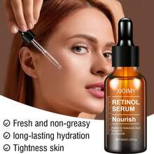Xioimy 30毫升视黄醇和玻尿酸面部精华液，滋养保湿，长效补水，柔嫩细致肌肤，适合干性肌肤，面部护理 - 數量 - 查看 7