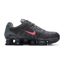 男士休閒鞋 輕便舒適簡約日常休閒鞋 NIKE SHOX TL SE 休閒鞋 IQ6599-003 - 煙灰/亮深紅/中灰/煤黑/黑 - 查看 5
