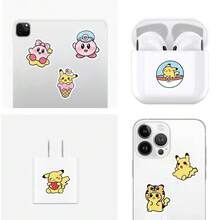 pokemon 100张可爱卡通风格小动物贴纸，可用于DIY创意装饰手机、水杯、平板电脑、笔记本和文具等。 - 彩色 - 查看 5