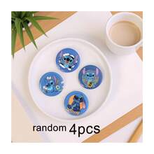 Disney 7件套可爱“星际宝贝”珐琅徽章套装，卡通史迪奇背包别针，时尚装饰徽章，适合服装和包包，适合少女和女性粉丝 - 彩色 - 查看 10