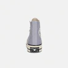 Converse Giày cao cổ Chuck Taylor 70S bằng vải canvas unisex (mã sản phẩm A16811C) - Xanh và trắng - Xem 4