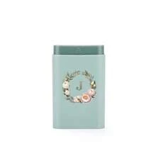 1pc Letter Mini Portable Pill Box, Travel 6 Compartment Pill Organiser, Unisex Pill Box, Initial Letter Printing Pill Container Moisture Resistant Medicine And Vitamin Container Dispenser Organiser, Letters A-Z, 26 Letters To Choose From, Pill Container First Aid Kit Medical Kit Outdoor Travel Accessories Dormitory Essentials - Mint Green - View 15