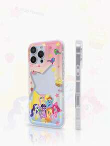 Hasbro MY LITTLE PONY 官方正品卡通少女手机壳，节日礼物，盒装，适用于三星Galaxy系列/苹果iPhone 17、17 Air、17 Pro、17 Pro Max、11、12、13、14、15、16 Pro、16 Pro Max、14 Plus、15 Plus、16 Plus、15 Pro Max、16 Pro、16 Pro Max、XR - 無色 - 查看 4