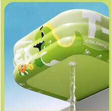 Bể bơi bơm hơi cỡ cực lớn, bể bơi ngoài trời dành cho gia đình với lớp đệm dày dặn, thích hợp cho bơi lội và vui chơi. - A - Xem 10