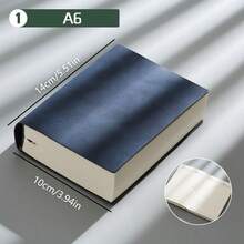 Sổ tay siêu dày, 350 tờ/700 trang, một cuốn sổ có thể dùng được cả năm, đồ dùng học tập, văn phòng phẩm. - A6 - Xem 10