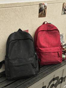 New Fashionable Minimalist Casual Backpack, High Capacity Suitable For High School & College Students - Multicolor - View 1