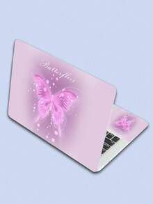 Bộ decal/miếng dán trang trí laptop 15 inch với họa tiết bướm dễ thương. - 15 inch - Xem 26