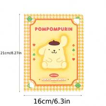 [Sản phẩm bán chạy nhất của SANRIO] 1 cuốn sổ tay ghi nhớ tối giản in hình nhân vật SANRIO ngẫu nhiên, sổ ghi chú có dòng kẻ, đồ dùng văn phòng, sổ ghi nhớ lịch trình hoạt hình. - Một cỡ - Xem 11