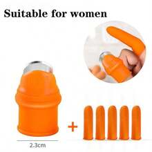 Ourokhome Manual Food Processor, Vegetable Chopper, Portable Hand Pull Cord Garlic Press, Onion Chopper For Vegetables, Ginger, Fruits, Nuts, Spices. Manual Food Chopper With Container, Garlic Mincer, Vegetable Kitchen Chopper, Pull Cord Manual Food Processor, Sharp Blade Chopper For Onion, Chili, Ginger Seasoning - Multicolor - View 7