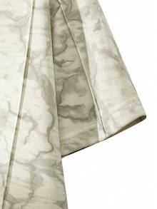 太桐苗男士扎染印花运动T恤 - 杏色 - 查看 5