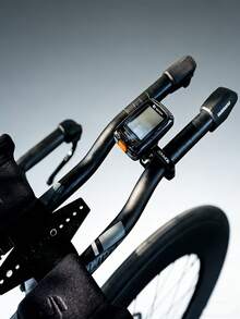 ZRACE TT Handlebar Computer Mount - Black, Out Front Mount Holder For IGPSPORT Bryton CATEYE Camera - Black - View 4