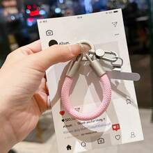 1件创意指环带，手机挂绳，钥匙链，包/相机挂件配件 - 彩色 - 查看 8