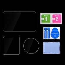 For Osmo Action 6 PULUZ Lens + Front And Back Screen Tempered Glass Film (Transparent) - View 7