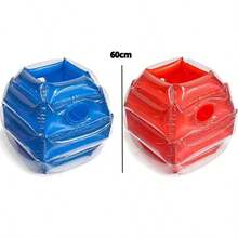 Inflatable Bumper Ball, PVC Bubble Soccer Body Zorb Ball Wearable Outdoor Bumping Collision Game For Adults Family Team Building, Creative Birthday Gift Party Favor Backyard Lawn Game Present - Multicolor - View 10