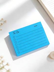 50/150张渐变色标尺线便签，学生桌面备忘留言贴纸，每本书随机发货（50张） - 彩色 - 查看 12