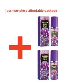Convenient Balloon Atmosphere Gloss Spray, Balloon Surface Texture Gloss Anti-Oxidation Long-Lasting Shiny Spray. Just Keep It 5-15cm Away From The Balloon Surface, Spray Evenly And Let It Air Dry For A Few Minutes To Achieve A Glossy Effect. It Is The Perfect Gift For Your Family Or Best Friends. - Multicolor - View 15