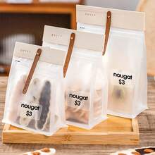 Transparent Round/Square Thermal Label Paper, Specifications: Round 50*50Mm (150 Sheets Per Roll), 40*30Mm (230 Sheets Per Roll), Transparent Unprinted Stickers - View 6