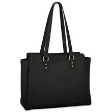 NEWHEY Tote Bags For Women Pu Leather Shoulder Bag Large Capacity Handbags With Zipper Large Purses For Work Travel - Multicolor - View 9
