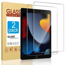 Shockproof Tablet Screen Protector 2 Packs Screen Protector For Pad Air/Pro/Mini 1 2 3 4 5 6 7 8 9/10/Th Generation 10.9 Inch, 12.9Inch 9.7 Inch 7.9Inch 10.2inch 10.5inch 11 Inch(2010/2011/2012/2017/2018/2019/2022/2021/2022/2024) Tablet Tempered Glass, Case Friendly Screen Protection Essentials, Applicable To Daily Shield, Office, Home Pad Screen Protector Pad Accessories Waterproof Shockproof Anti-Fall Anti-Fall Scratch Resistant Anti-Fingerprint Full Cover Spring Gift Easter Case - Clear - View 11