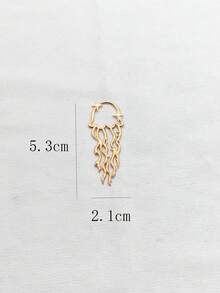 1 chiếc mặt dây chuyền hình yếu tố đại dương, phong cách thường ngày, đa năng, thích hợp đeo hàng ngày. - Vàng - Xem 6