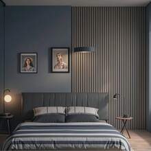 1卷现代人字纹壁纸 - 防水、可移除，适用于厨房、卧室、浴室 - 高密度墙面装饰材料，适用于家居和商业装饰 - A - 查看 6