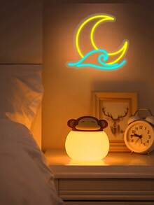 1 Biển đèn LED hình nấm nhiều màu sắc dễ thương trang trí tường, cấp nguồn USB, có công tắc điều chỉnh độ sáng, lý tưởng để trang trí phòng ngủ, phòng khách, sinh nhật, tiệc tùng, phòng chơi game và cửa hàng thú cưng, món quà sinh nhật và lễ hội hoàn hảo. - ánh sáng đa sắc - Xem 7