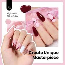 Beetles 15ML 6 Colors  HEMA-Free Pastel Gel Polish - Fairy Tale Dream, Pastel Yellow Pink Blue Purple, Colorful Bottle, Soak Off UV LED Manicure - 15ML 6Colors Hema Free Minimal Essence - 查看 4