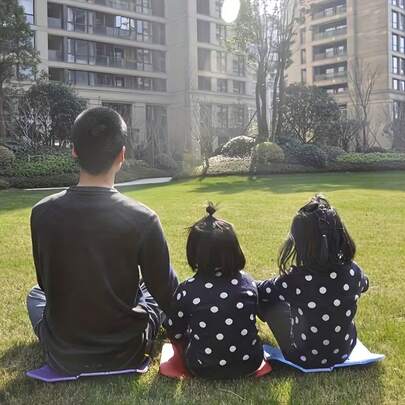 Cojín impermeable para exteriores, taburete plegable, esterilla de espuma portátil para senderismo y camping, almohadilla antihumedad, cojín de asiento plegable