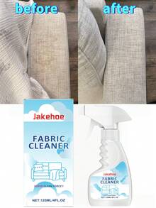 jakehoe 织物清洁剂,适用于沙发、地毯、窗帘等织物,可有效去除油渍,日常家居泡沫清洁剂。专为去除油渍和污垢而设计。使用后不粘腻,沙发洁净清爽。 - 液體 - 查看 12