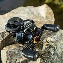 全新 Garcia Original PRO MAX PMAX3 左右手通用抛饵式渔线轮，小巧顺滑，速比 7.1:1，8 轴承，最大刹车力 8.1kg，水滴式抛饵式渔线轮 - 彩色 - 查看 7