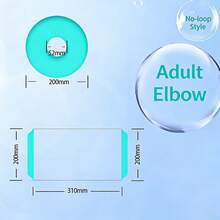 1pc Silicone Waterproof Cover, For Protecting Plaster Cast After Fracture Surgery, Waterproof, Minimalist Design - Multicolor - View 4