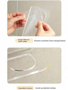 1pc Multifunctional Bathroom Comb Holder Shelf Wall-Mounted Storage Box, No Drilling Required Bathroom - View 7