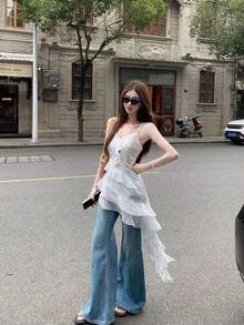 Women Tops - White - View 5