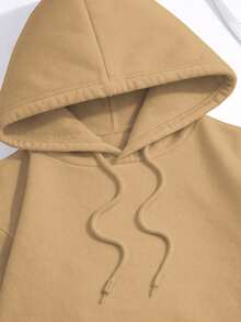 Women Sweatshirts - Màu Khaki - Xem 8