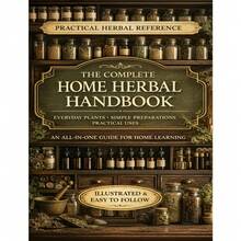 Complete Survival Home Apothecary Guide: Master 600+ Herbal Remedies, Foraging Skills, And Natural Recipes To Boost Health, Build Resilience, And Protect Your Family In Any Emergency | Beginner-Friendly, DIY Herbal Medicine, Natural Health Solutions,Notebooks - 1pc - 查看 3