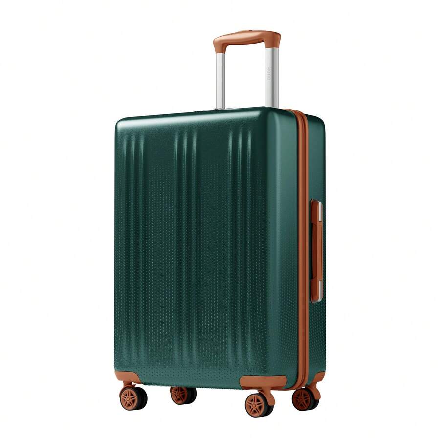 Hard Shell Suitcase For Men Women Small Medium Large 20 Inch 24 Inch 28 Inch Travel Cases With TSA Lock Spinner Wheels ABS + PC 3 Piece Luggage Set - Green - View 1