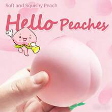 减压模拟挤压桃子大桃子趣味Q软慢回弹减压玩具 - 彩色 - 查看 1