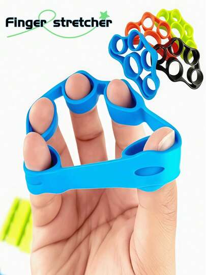 2/1 Silicone Grip Enhancers, Finger Trainers, Finger Tension Bands, Suitable For Finger And Wrist Exercises, Finger Flexibility Training And Relaxation - Portable Finger Extender, Finger Flexibility Training, Hand Relaxation, Grip Strength Improvement